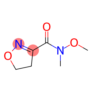 3-Isoxazolecarboxamide,4,5-dihydro-N-methoxy-N-methyl-(9CI)