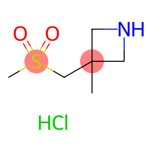 Azetidine, 3-methyl-3-[(methylsulfonyl)methyl]-, hydrochloride (1:1)