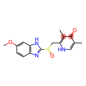 4(1H)-Pyridinone, 2-[[(6-methoxy-1H-benzimidazol-2-yl)sulfinyl]methyl]-3,5-dimethyl-