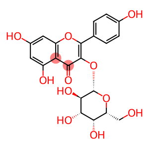 2-(4-Hydroxyphenyl)-3-(β-D-galactopyranosyloxy)-5,7-dihydroxy-4H-1-benzopyran-4-one