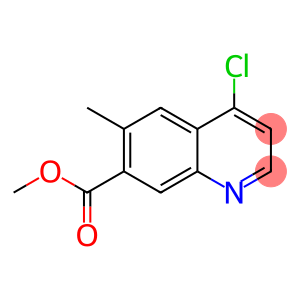 4-Chloro-6-methylquinoline-7-carboxylic acid Methyl ester