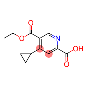 2,5-Pyridinedicarboxylic acid, 4-cyclopropyl-, 5-ethyl ester