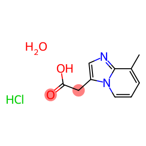 (8-methylimidazo[1,2-a]pyridin-3-yl)acetic acid hydrochloride hydrate