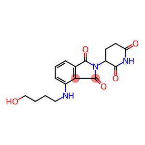 2-(2,6-dioxopiperidin-3-yl)-4-((4-hydroxybutyl)amino)isoindoline-1,3-dione