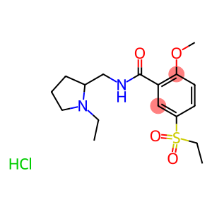 N-[(1-Ethylpyrrolidin-2-yl)methyl]-5-(ethylsulfonyl)-2-methoxybenzamide