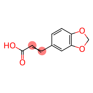 3-(3,4-Methylenedioxyphenyl)propenoic acid
