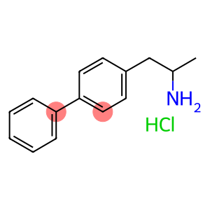 4-Biphenylethylamine, alpha-methyl-, hydrochloride, DL-