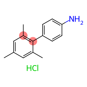 [1,1'-Biphenyl]-4-amine, 2',4',6'-trimethyl-, hydrochloride (1:1)