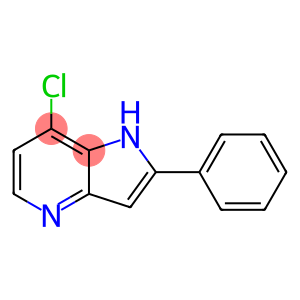 1H-Pyrrolo[3,2-b]pyridine, 7-chloro-2-phenyl-