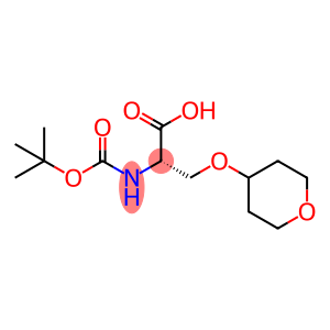 L-Serine, N-[(1,1-dimethylethoxy)carbonyl]-O-(tetrahydro-2H-pyran-4-yl)-