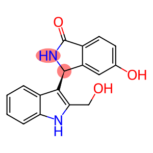 (S)-5-hydroxy-3-(2-(hydroxymethyl)-1H-indol-3-yl)isoindolin-2-one