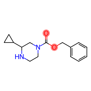3-Cyclopropyl-piperazine-1-carboxylic acid benzyl ester