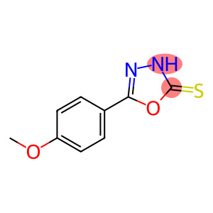 1,3,4-Oxadiazole-2(3H)-thione,5-(4-methoxyphenyl)-
