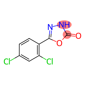1,3,4-Oxadiazol-2(3H)-one, 5-(2,4-dichlorophenyl)-