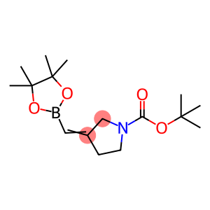 1-Pyrrolidinecarboxylic acid, 3-[(4,4,5,5-tetramethyl-1,3,2-dioxaborolan-2-yl)methylene]-, 1,1-dimethylethyl ester