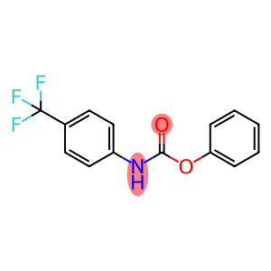 Carbamic acid, N-[4-(trifluoromethyl)phenyl]-, phenyl ester
