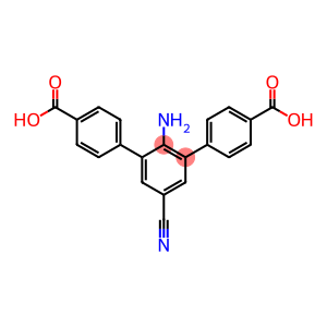 2'-amino-5'-cyano-[1,1':3',1''-terphenyl]-4,4''-dicarboxylic acid