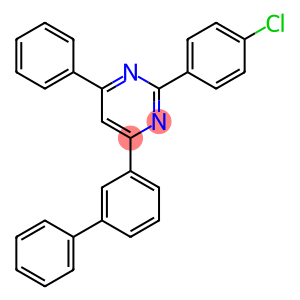 Pyrimidine, 4-[1,1'-biphenyl]-3-yl-2-(4-chlorophenyl)-6-phenyl-