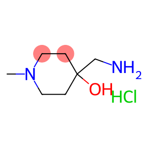4-(aminomethyl)-1-methylpiperidin-4-ol hydrochloride (1:1)