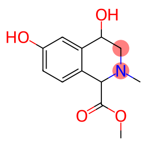 1-Isoquinolinecarboxylic acid, 1,2,3,4-tetrahydro-4,6-dihydroxy-2-methyl-, methyl ester