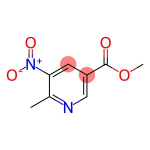 3-Pyridinecarboxylic acid, 6-methyl-5-nitro-, methyl ester