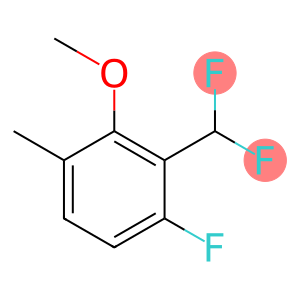 2-(difluoromethyl)-1-fluoro-3-methoxy-4-methylbenzene