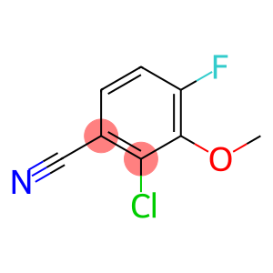 2-Chloro-4-fluoro-3-methoxybenzonitrile