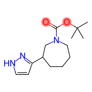 tert-butyl 3-(1H-pyrazol-3-yl)azepane-1-carboxylate