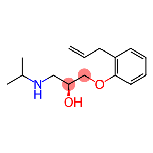 2-Propanol, 1-(o-allylphenoxy)-3-(isopropylamino)-, (-)- (8CI)