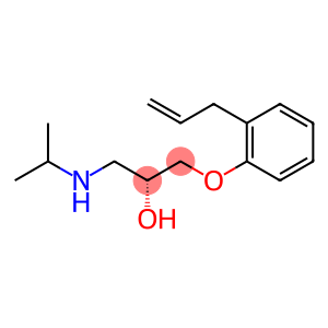 2-Propanol, 1-[(1-methylethyl)amino]-3-[2-(2-propenyl)phenoxy]-, (2R)-