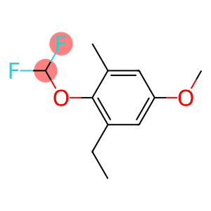 2-(Difluoromethoxy)-1-ethyl-5-methoxy-3-methylbenzene
