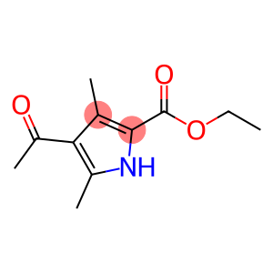 4-乙酰基-3,5-二甲基-1H-吡咯-2-甲酸乙酯