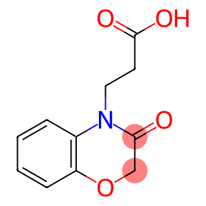 3-(3-oxo-2H-benzo[b][1,4]oxazin-4(3H)-yl)propanoic acid