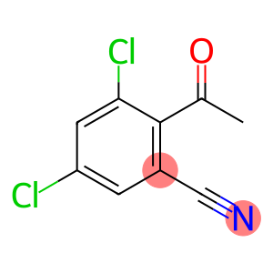 2-acetyl-3,5-dichlorobenzonitrile