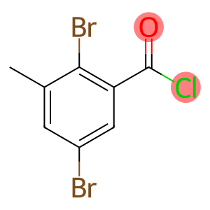 2,5-dibromo-3-methylbenzoyl chloride