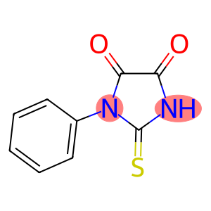 1-phenyl-2-thioxoimidazolidine-4,5-dione