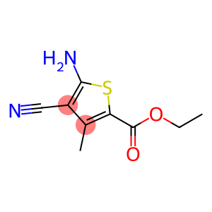 5-amino-4-cyano-3-methyl-2-thiophenecarboxylic acid ethyl ester