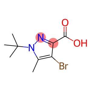 4-Bromo-1-tert-butyl-5-methyl-1H-pyrazole-3-carboxylic acid