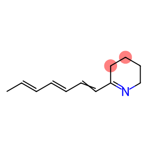 2-[(1E,3E,5E)-Hepta-1,3,5-trienyl]-3,4,5,6-tetrahydropyridine