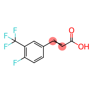 (2E)-3-[4-fluoro-3-(trifluoromethyl)phenyl]prop-2-enoic acid