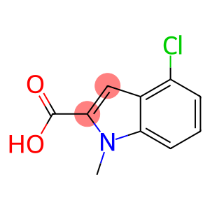 4-氯-1-甲基-1H-吲哚-2-羧酸