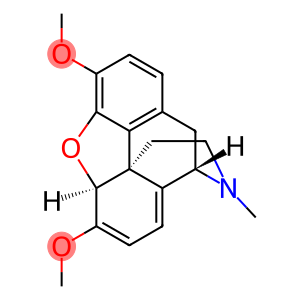 Morphinan, 6,7,8,14-tetradehydro-4,5-epoxy-3,6-dimethoxy-17-methyl-, (5β,9α,13α)-