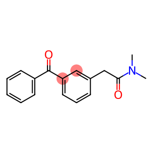 2-(3-Benzoylphenyl)-N,N-dimethylacetamide