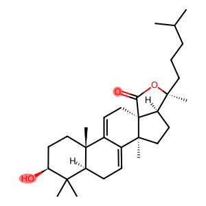 (20S)-3β,20-Dihydroxylanosta-7,9(11)-diene-18-oic acid γ-lactone