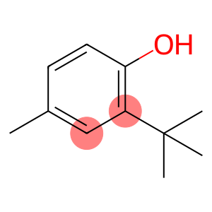 2-(1,1-dimethylethyl)-4-methylphenol