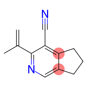 3-(Prop-1-en-2-yl)-6,7-dihydro-5H-cyclopenta[c]pyridine-4-carbonitrile