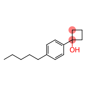 1-(4-pentylphenyl)cyclobutanol