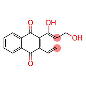 9,10-Anthracenedione, 1-hydroxy-2-(hydroxymethyl)-
