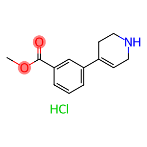 Benzoic acid, 3-(1,2,3,6-tetrahydro-4-pyridinyl)-, methyl ester, hydrochloride (…