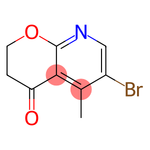4H-Pyrano[2,3-b]pyridin-4-one, 6-bromo-2,3-dihydro-5-methyl-